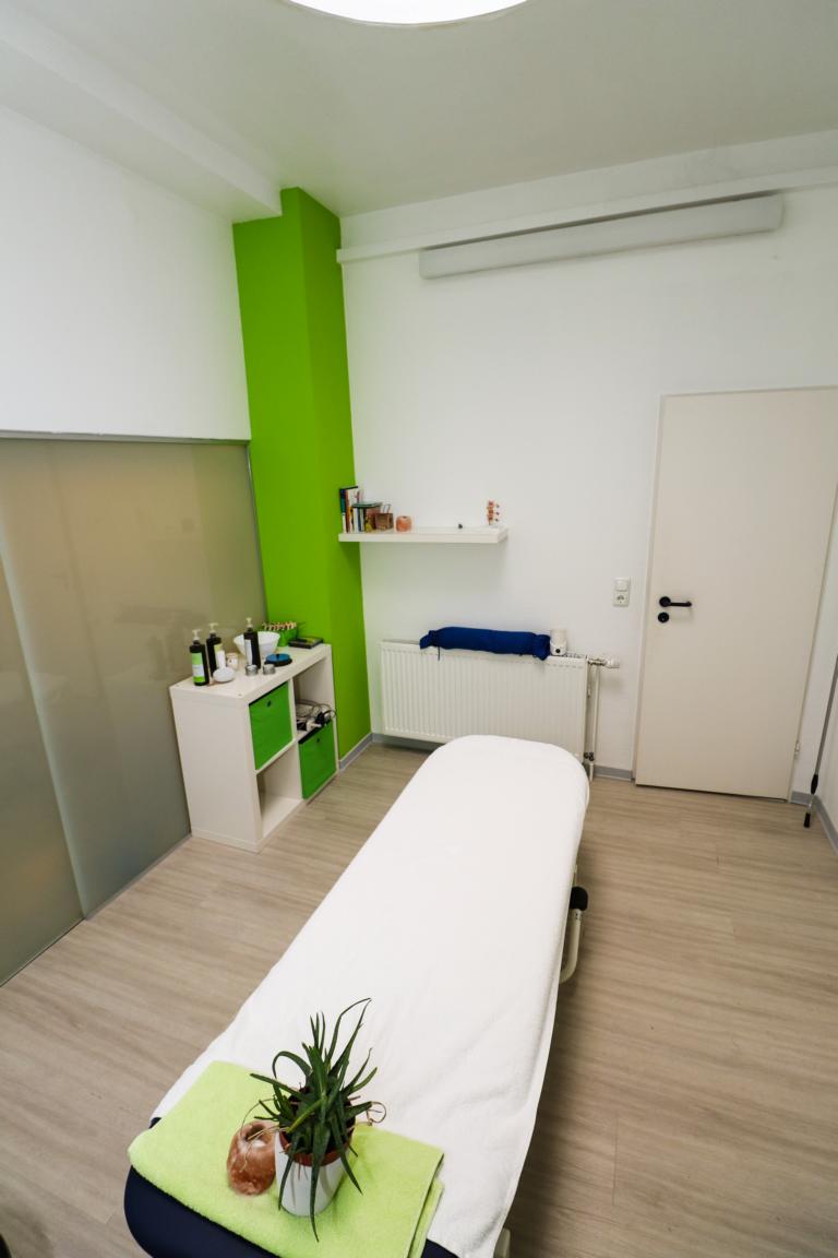 Behandlungsraum der Physiotherapiepraxis